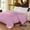 Pink 8X1, variant on Wuztai Soft Thickened Warm Quilt, All Season Comfortable Bedding with Uniform Color, Polyester Fiber Filled Comforter