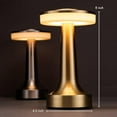 thumbnail image 3 of O’Bright Portable LED Table Lamp with Touch Sensor, 3-Levels Brightness, Rechargeable Battery Up to 48 Hours Usage, Night Light for Kids Nursery, Nightstand Lamp, Bedside Lamp (Rose Gold), 3 of 6