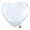 Beige, variant on Qualatex 11" Ruby Red Heart Latex Balloons (100ct)
