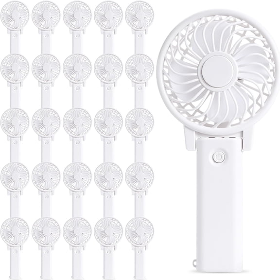 Portable Handheld Fan Bulk Pack 25 Pieces
