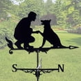 thumbnail image 5 of DEELLEEO Spray Paint Gardening Garden Decoration Sign Weather Vane Retro Farm Scene Garden Participated Measuring Tools (Color : 1), 5 of 5