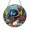Acrylic 3.5 Inch, variant on Coastal Marine Sea Slug Suncatcher Hanging Ornament Present Gift Sun