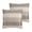 Brown, variant on Levtex Home Sand Stripes BlushEuro Sham Set of 2 - Jaquard Stripe - Pink, Dusty Rose, Cream, White - Two Euro Shams (26 x 26in.) - No Insert - Cotton