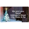thumbnail image 2 of Stonehouse Collection | Snowy Christmas Tree Return Address Labels | Redwood Forest Return Address Label | Christmas Tree Stickers (Redwood Forest), 2 of 4