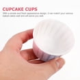 thumbnail image 3 of BRIGHTFUFU 50Set Cupcake Paper Cups Muffin Cups for Baking Assorted Color Round Shape, 3 of 8