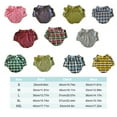 thumbnail image 2 of Chemise pour Chien Souple Différentes Tailles Vêtements pour Chiots en Multicolore Respirant Sans Boucles Style Simple Vêtements pour Animaux Rouge/noir L, 2 of 8