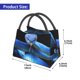 thumbnail image 2 of Easygdp Blue Viper Snake 2 Bolsa de Almuerzo Insulada Reutilizable, Bolsa de Mano y Bandolera para Oficina, Trabajo, Viajes, 2 of 6
