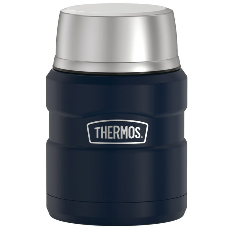 Real Living Blue Stainless Steel Soup Thermos, 13 Oz.