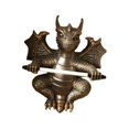 thumbnail image 3 of Escultura de resina de dragón para colgar en la pared, diseño de criatura fantástica gótica Estilo C, 3 of 9