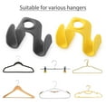 thumbnail image 5 of Gustave 20Pcs Clothes Hanger Connector Hooks Double-Sided Cascading Hanger Hooks Heavy Duty Plastic Hanger Extender Clip Space Saving Organizer for Closet, 5 of 8