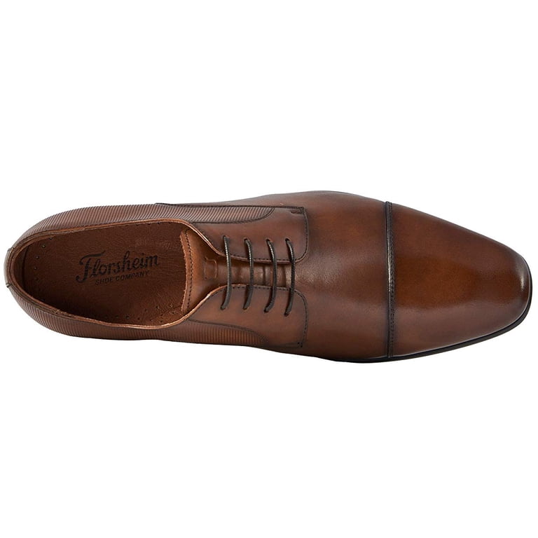 Florsheim Men\'s Brown Capped Toe Leather Oxfords 15149-221 Size 12D Florsheim Men main image 2
