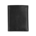 thumbnail image 4 of Cartera triple Steve Madden RFID de piel negra para hombre, 4 of 6