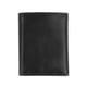 thumbnail image 4 of Cartera triple Steve Madden RFID de piel negra para hombre, 4 of 6