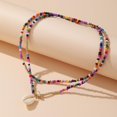 thumbnail image 4 of HSHDLDF Collier Coquillage Puka pour Femmes Hommes Collier Surfeur Coquillage Cordon Collier Collier Ras du Cou Perles Colorées Collier Ajustable Été Boho Hawaii Boucle Perle Collier Bijoux Coquillage Naturel, 4 of 6