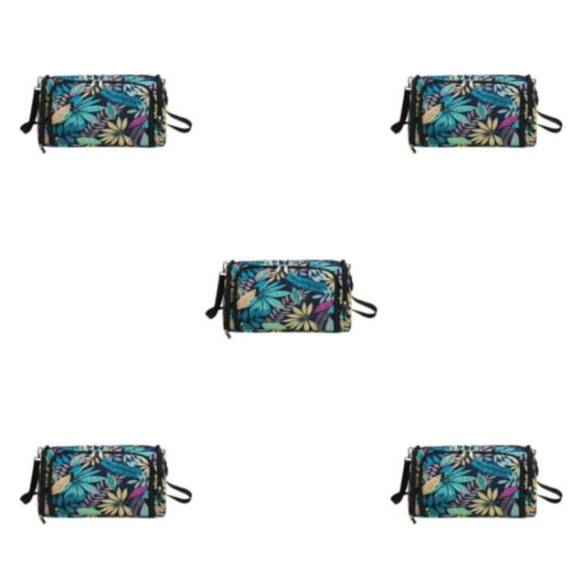Inteprter Bolsa de almacenamiento de hilo Hombro Bolsas de tejer de gran capacidad Bolsa de bordado cuadrado para ganchos de ganchillo de lana de Type2 NO2