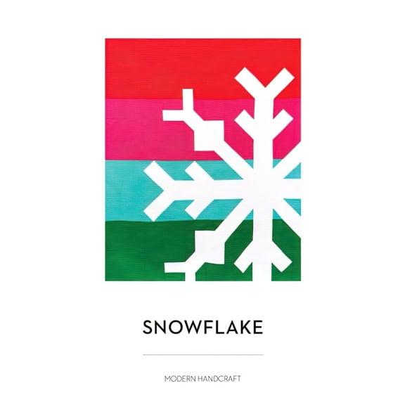 Snowflake Quilt Pattern by Modern Handcraft