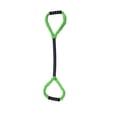 thumbnail image 3 of Cuerda de tracción de banda de resistencia de boxeo con asas, bandas de resistencia deportiva, cuerda de tensión para boxeo de sombra/construcción de Verde 30 shamjiam Bandas de resistencia, 3 of 8