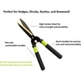 thumbnail image 6 of Garden Guru Hedge Shears Clippers for Trimming, 15 inch High Carbon Steel Hedge Clippers with Comfort Grip Handle, 6 of 7