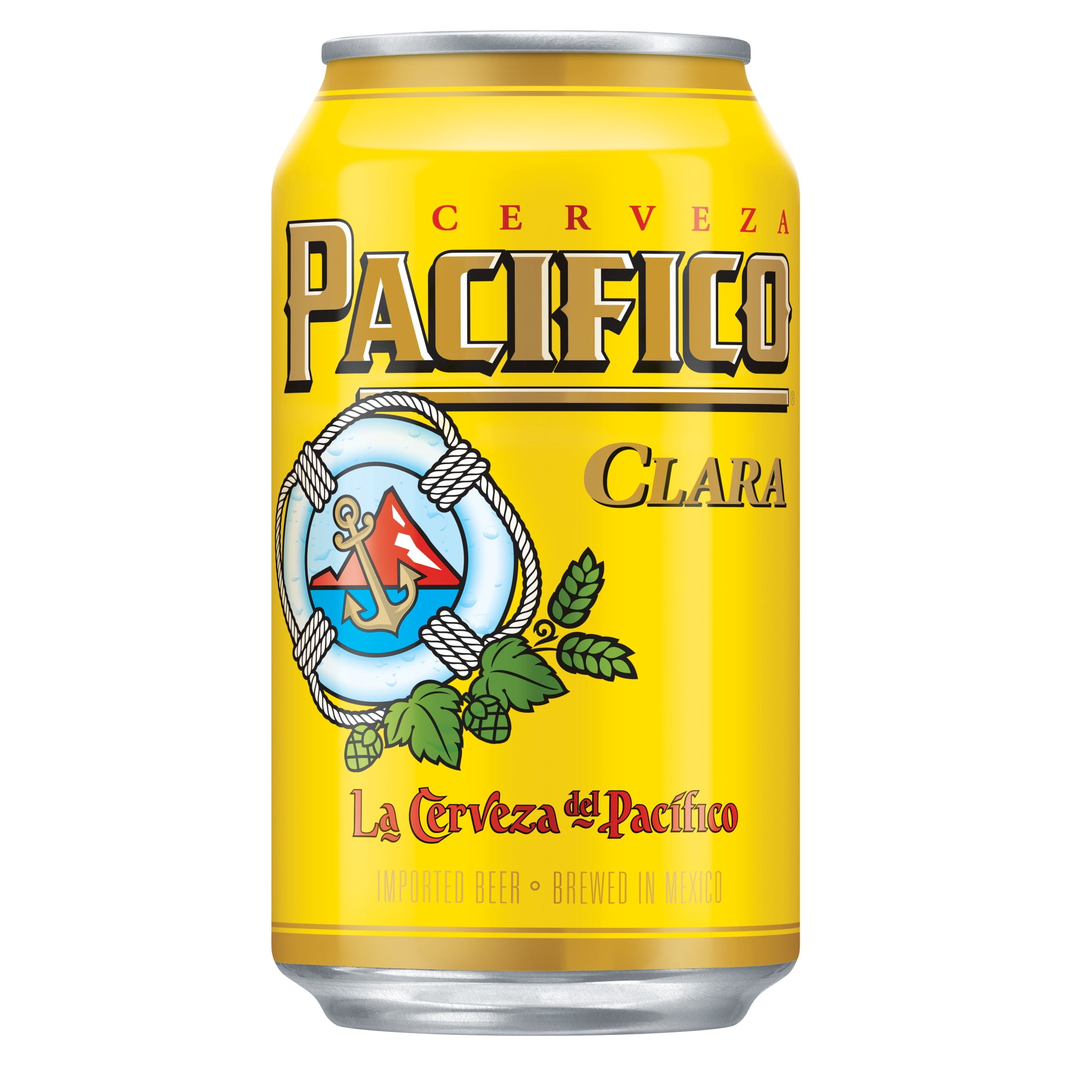 Pacifico Clara Mexican Lager Import Beer, 12 pack 12 fl. oz. Cans, 4.4% ABV