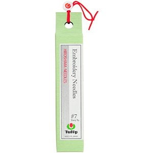 Sewline Tulip Embroidery Needles, Size-7, 8-Pack Multi-Colored
