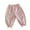 Pink, variant on KAUOD Toddler Girls Bowknot Pants Elastics Waist Harem Bloomers Trousers Girls Summer Cotton Casual Lounge Long Pants