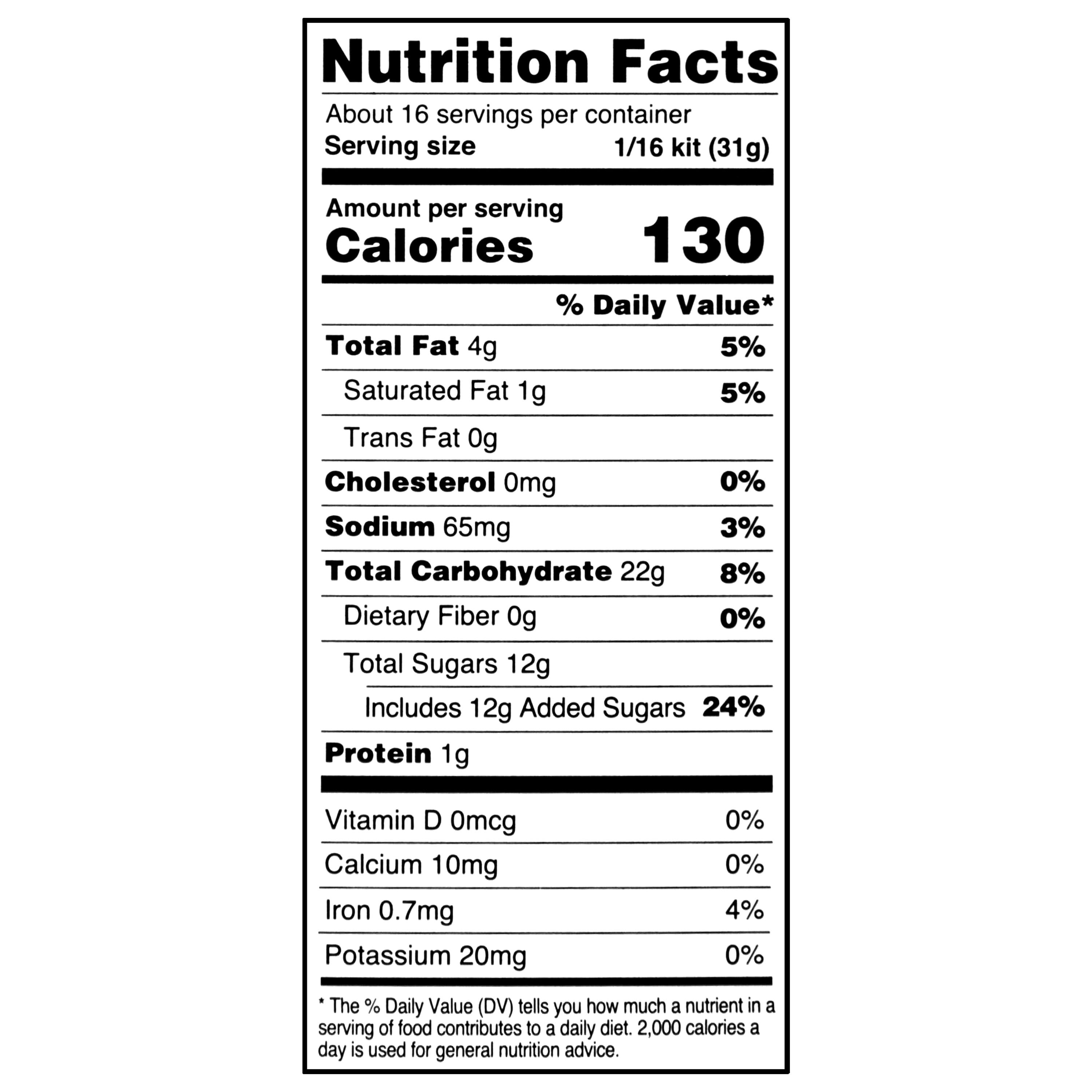 Freshness Guaranteed Gingerbread Ornament Cookie Kit, 17.6 oz, 16 Count