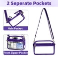 thumbnail image 5 of Gynky Clear Crossbody Bag for Stadium Events, Transparent Purse Bag for Concerts Sports, 5 of 8