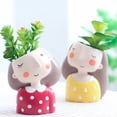 thumbnail image 4 of Garland Girl Succulent Plants Flower Pot Home Gardening Landscape Decor Gift, 4 of 10