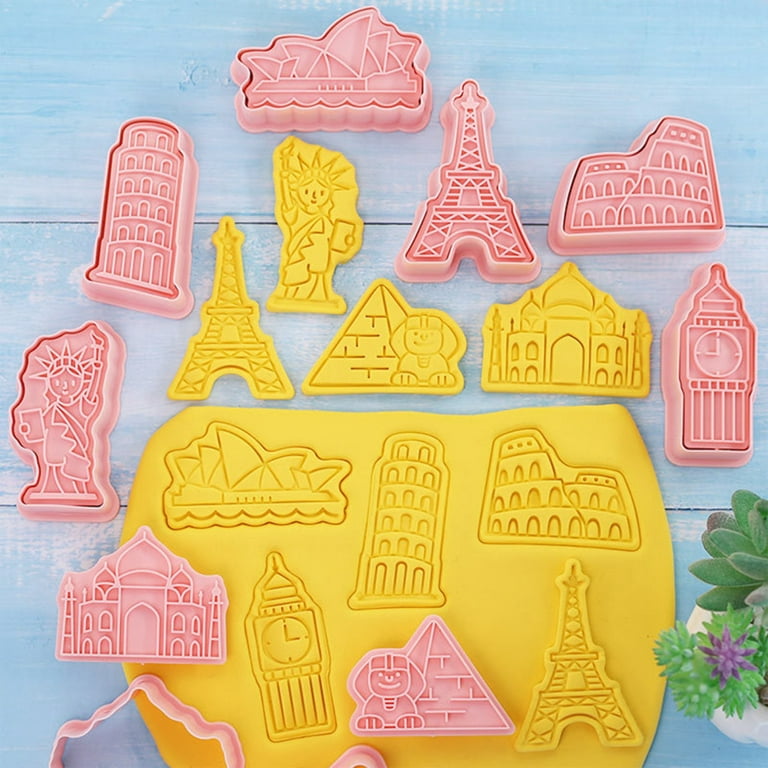 Happy Birthday Cookie Cutter with Stamp or Stencil - Fast Cookie