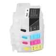 thumbnail image 4 of Ink , PP Leakage Proof Smoothly Output Clear Printing Refill  Replacement 4 Pcs With Disposable Chip For School LC3019, 4 of 8