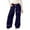 a-Dark Blue4511, variant on FINALGANG Girls Kids Bow Print High Waisted Wide Leg Sweatpants Drawstring Waist Baggy Casual Pants With Pockets For Daily Wear Light Blue 4-5 Years