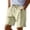 Z151-Beige, variant on XINPING 6x Swim Trunks for Men Big and Tall Retro Athletic Funny/novelty Print Quick Dry 4th Of July Swim Trunks with Pockets Stretch Fabric Beach Shorts Bathing Suits