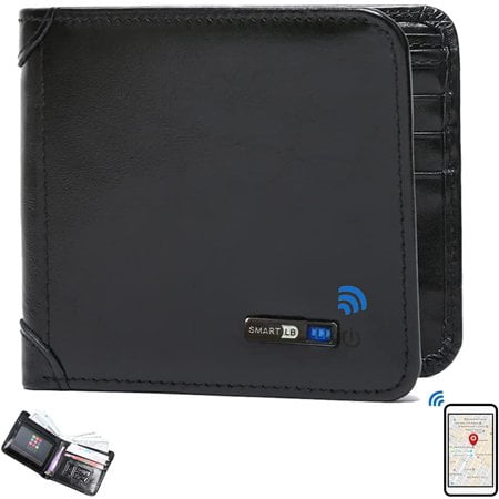 Smart Anti-Lost Wallet Bluetooth Tracker, Position Record (Via Phone ...