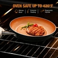 thumbnail image 2 of CS KOCHSYSTEME 10" Copper Nonstick Frying Pans with Lid, Professional Pan, All Stove Tops Compatible, 2 of 6