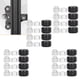 thumbnail image 4 of Ruedas De Polea 48 Piezas Juego De Ruedas De Polea POM Movimiento Suave Mudo De Alta Precisión Con Columna Redonda Espaciadora Excéntrica Para Impresora 3D ANGGREK Hardware, 4 of 8
