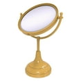 thumbnail image 2 of 8 Inch Vanity Top Make-Up Mirror - Antique Brass / 5X, 2 of 10