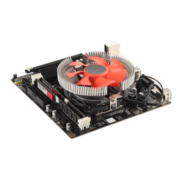Conjunto de PlacA Base de PC, Fuente de Alimentacia de Placa Base CPU 4 GB Por Segundo 4 USB3.0 6 USB2.0 Para El JUEGO