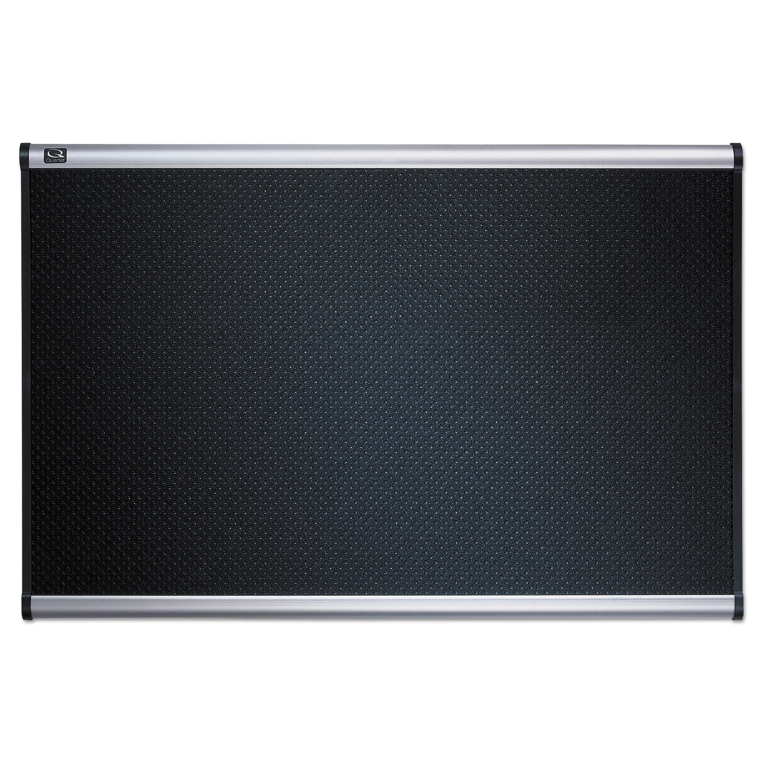 Quartet Prestige Embossed Foam Bulletin Board, 36 X 24, Black, Aluminum Frame