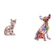 thumbnail image 1 of Figura de escritorio,Estatua de gato en estante,escritorio,oficina,decoración del hogar,Figura decorativa de escritorio de cerámica para decoración del hogar,Figura decorativa,Estatua de, 1 of 8