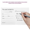 thumbnail image 3 of Phenofice 8Pcs Graduation Invitations Card Paper Invitation Communication Facilitation Multi Students Families Friends, 3 of 8
