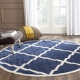 thumbnail image 2 of Safavieh Amherst Tapis Intérieur Extérieur Gris Foncé - Rond 7 Pieds, 2 of 2
