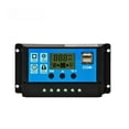 thumbnail image 2 of Controlador solar 30A Controlador solar LCD 12v24v Identificación automática, 2 of 4