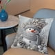 thumbnail image 4 of Decoraciones navideñas, adornos navideños, funda de almohada navideña de 45x45 cm (18x18 pulgadas), funda de cojín con diseño de muñeco de nieve invernal, funda de almohada decorativa para sofá cama,, 4 of 5