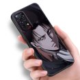 thumbnail image 3 of Funda de silicona negra Levi Ackerman para Xiaomi Redmi Note 12 + 11 11S 11T 11E 10 10T 5G 10S 9S 9 8T 7 6 Pro, 3 of 5
