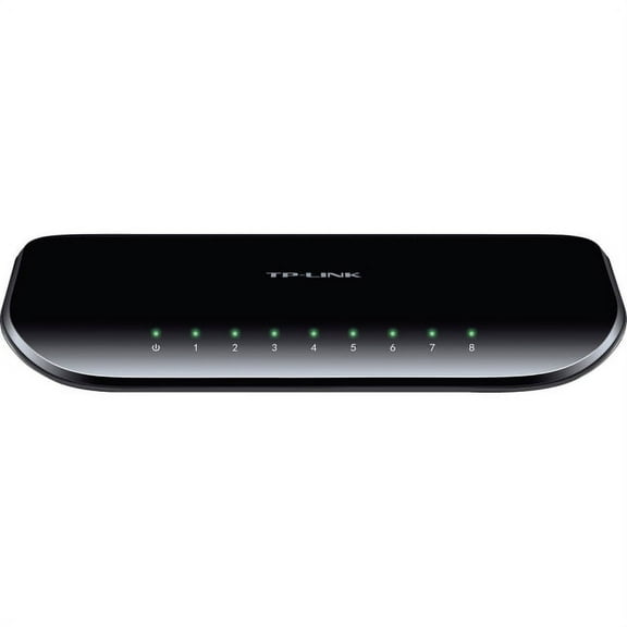 TP-LINK TL-SG1008D 10/100/1000Mbps 8-Port Gigabit Desktop Switch, 10Gbps Switching Capacity - 8 Ports - 8 x RJ-45 - 10/100/1000Base-T