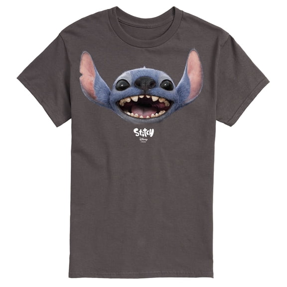 Lilo & Stitch - Stitch Face Oversized - Men's Short Sleeve Graphic T-Shirt
