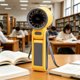 thumbnail image 5 of Summer Color-Block Foldable Lanyard Fan Stepless Speed Regulation Neck-Hanging Desktop Handheld Mini High-Speed Fan, 5 of 6