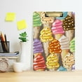thumbnail image 6 of Coolnut Ice Cream Clipboard A4 Standard Size Decorative Clipboard with Low Profile Metal Clip for Students Men Women Classroom and Office Gifts, 6 of 7