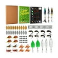thumbnail image 2 of 24 Piece Fly Fishing Gift Box Set with Throwing Aid - Assorted Flies & Accessories, “Happy Fishing” Kit for Anglers & Fishing Enthusiasts, 2 of 6
