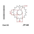thumbnail image 2 of JT Steel Front Sprocket 16T for Street SUZUKI GSX1100F Katana 1988, 2 of 4